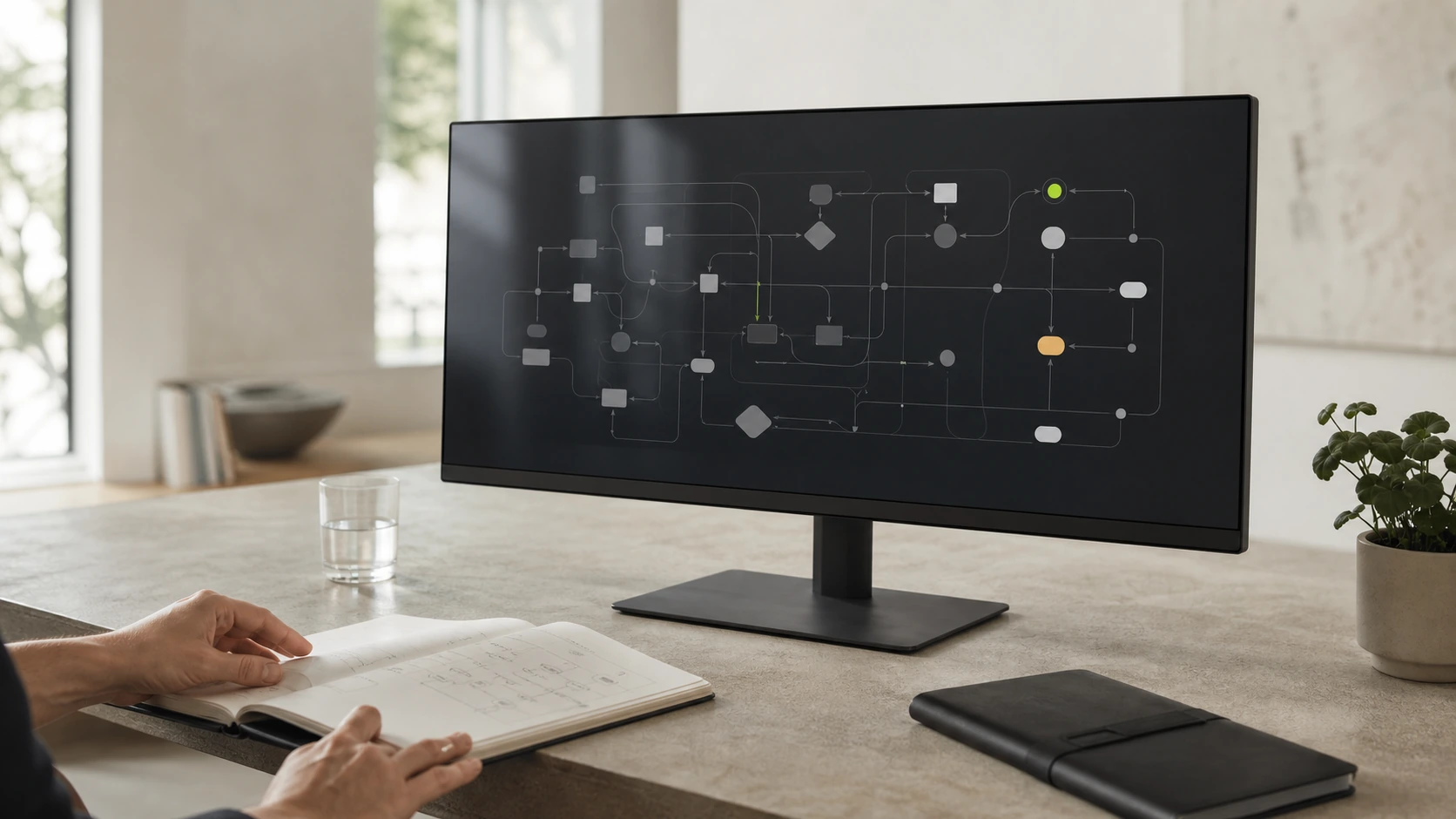 ForgeOS operations command centre showing connected revenue, content and reliability workflows